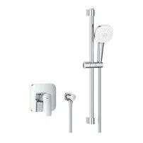Sistem de dus incastrat Grohe Cubeo Tempesta cu para 2 functii fara corp ingropat finisaj crom lucios