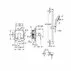 Sistem de dus incastrat Grohe Cubeo Tempesta cu para 2 functii fara corp ingropat finisaj negru mat picture - 4