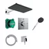 Sistem de dus incastrat Hansgrohe Raindance Alive Q cu termostat si corp ingropat finisaj crom lucios picture - 1