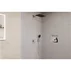 Sistem de dus incastrat Hansgrohe Raindance Alive Q cu termostat si corp ingropat finisaj crom lucios picture - 2