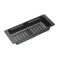 Sita pentru chiuveta Quadron Unique ajustabila finisaj negru