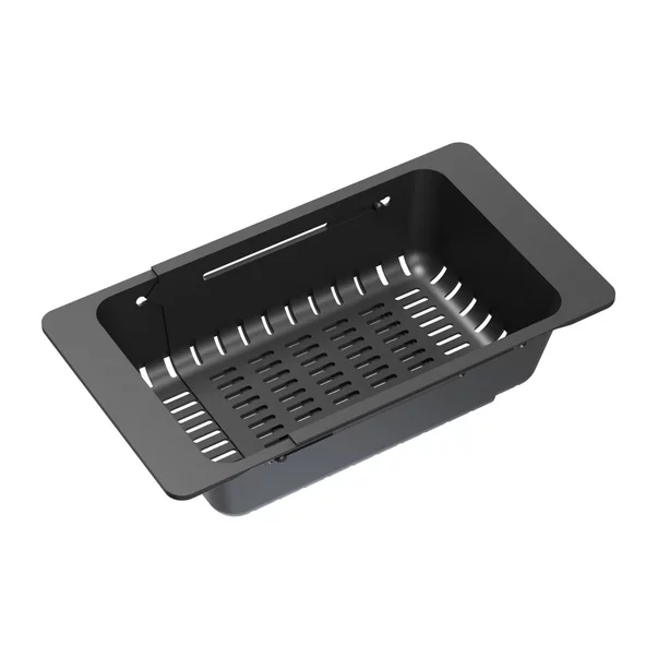 Sita pentru chiuveta Quadron Unique ajustabila finisaj negru picture - 2