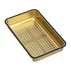 Sita pentru chiuveta Quadron Unique finisaj auriu 38x23 cm picture - 1