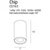 Spot aplicat Maxlight Chip LED 4000K finisaj negru picture - 4