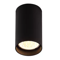 Spot aplicat Maxlight Pet Round GU10 finisaj negru