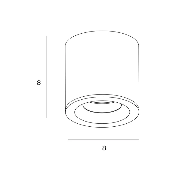 Spot auriu periat Maxlight Form picture - 2