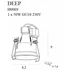 Spot incastrat Maxlight Deep alb GU10 picture - 5