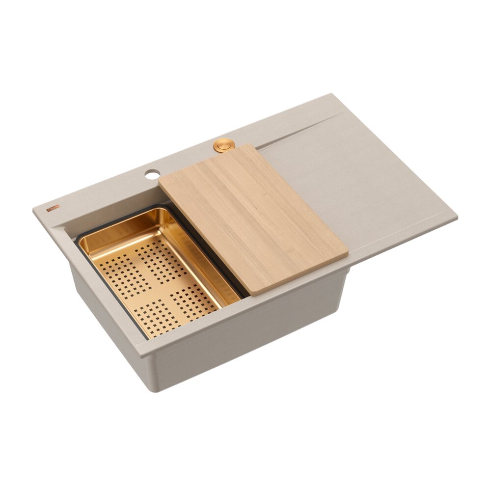 Statie de lucru incastrata Quadron Josh 111 finisaj bej perlat – cupru 78×50 cm Bucatarie > Chiuvete bucatarie > Chiuvete compozit > Promoții > Noutati neakaisa.ro