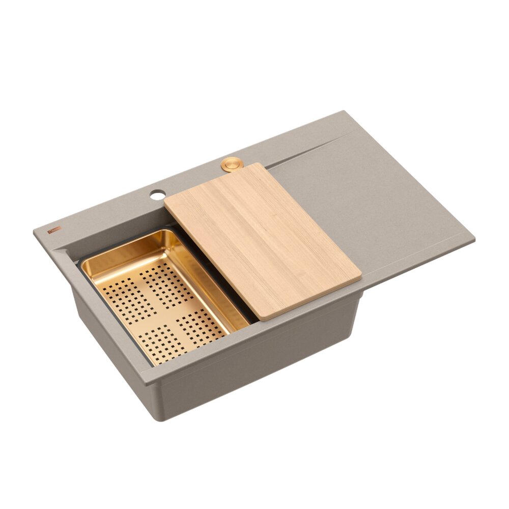 Statie de lucru incastrata Quadron Josh 111 finisaj bej soft taupe – cupru 78×50 cm Bucatarie > Chiuvete bucatarie > Chiuvete compozit > Promoții > Noutati neakaisa.ro