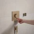 Agatatoare dus Hansgrohe Porter Fine bronz periat picture - 2