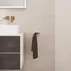 Suport dublu pentru prosoape Hansgrohe Addstoris 45 cm bronz periat picture - 3