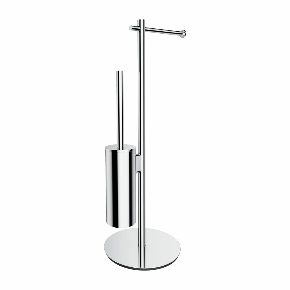 Suport hartie freestanding cu spatiu pentru perie Omnires Modern Project