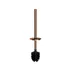 Suport hartie freestanding Omnires Modern Project cu spatiu pentru perie si raft finisaj cupru lucios picture - 4