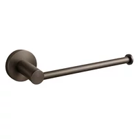 Suport hartie igienica Balneo Qube Gun Metal mat