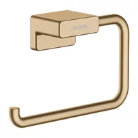 Suport hartie igienica Hansgrohe AddStoris bronz periat
