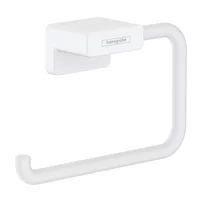 Suport hartie igienica Hansgrohe AddStoris Q alb mat
