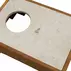 Suport masa pentru sampanie Pakoworld Otis din lemn masiv fag nuc si marmura alba 40x57x22cm picture - 4