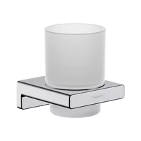 Suport pahar sticla pentru baie Hansgrohe AddStoris crom