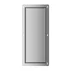 Suport perie WC incastrat Balneo Wall Box S Tiles otel inoxidabil deschidere stanga picture - 1
