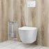 Suport perie WC incastrat Balneo Wall Box S Tiles otel inoxidabil deschidere stanga picture - 7