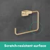 Suport prosop inelar Hansgrohe Addstoris Q finisaj bronz periat picture - 2