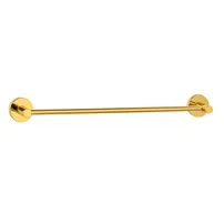 Suport prosop simplu Balneo Qube auriu lucios 60 cm