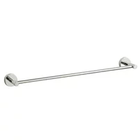 Suport prosop simplu Balneo Qube crom lucios 60 cm