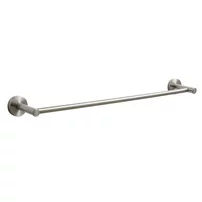 Suport prosop simplu Balneo Qube inox periat 60 cm