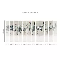 Tapet VLAdiLA Dance of Cranes 520 x 300 cm
