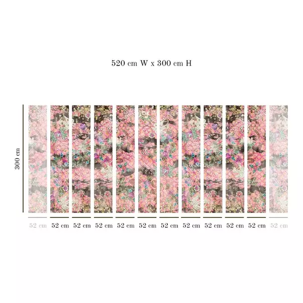 Tapet VLAdiLA Epitaf (roza) 520 x 300 cm picture - 3