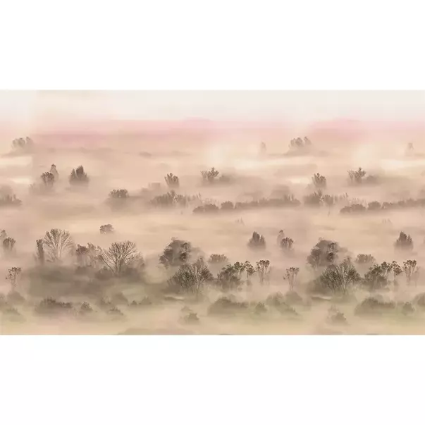 Tapet VLAdiLA Foggy Landscape Peach 520 x 300 cm picture - 1