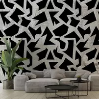 Tapet VLAdiLA Geometric Grunge Light 520 x 300 cm