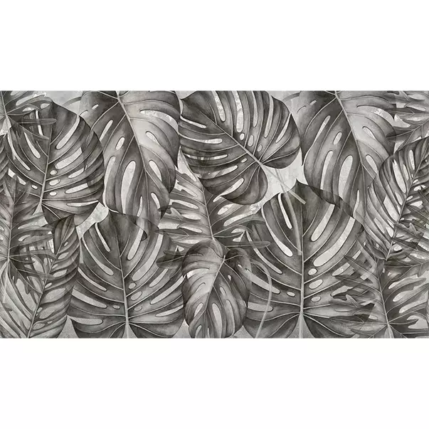 Tapet VLAdiLA Grey Philodendron 520 x 300 cm picture - 5