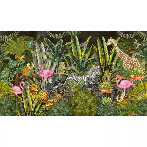 Tapet VLAdiLA Jungleful (dark) 520 x 300 cm picture - 2