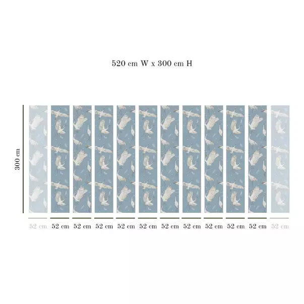 Tapet VLAdiLA Pure Feathers 520 x 300 cm picture - 3