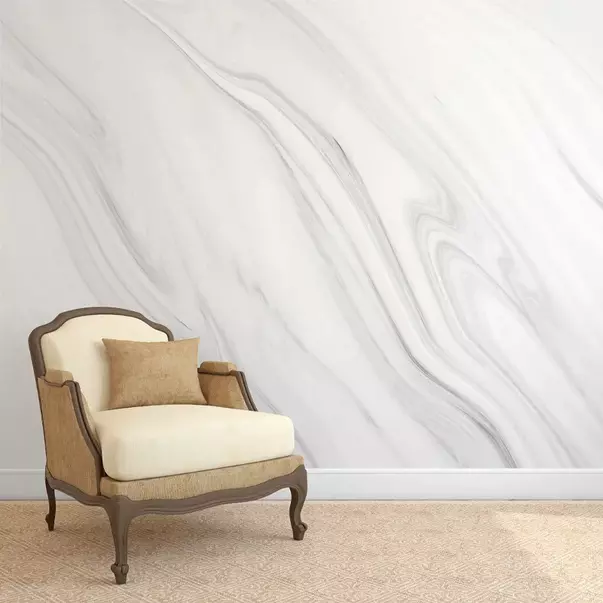 Tapet VLAdiLA White Fine Marble 520 x 300 cm picture - 1