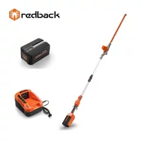 Trimmer de gard viu extensibil 40V Redback, 240cm, 52cm, acumulator 40V/2Ah, incarcator 40V/2A E920D+EP20+EC20