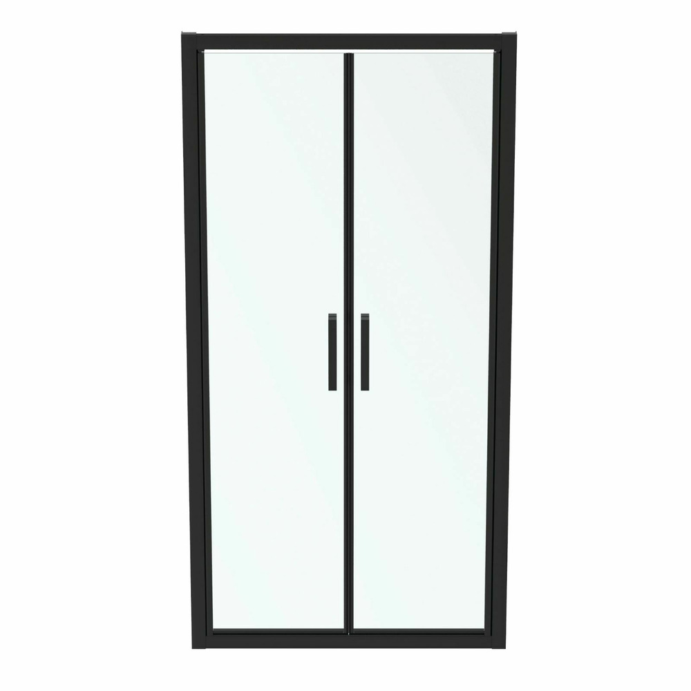 Usa batanta cu segment fix 100 cm negru mat Ideal standard Connect 2