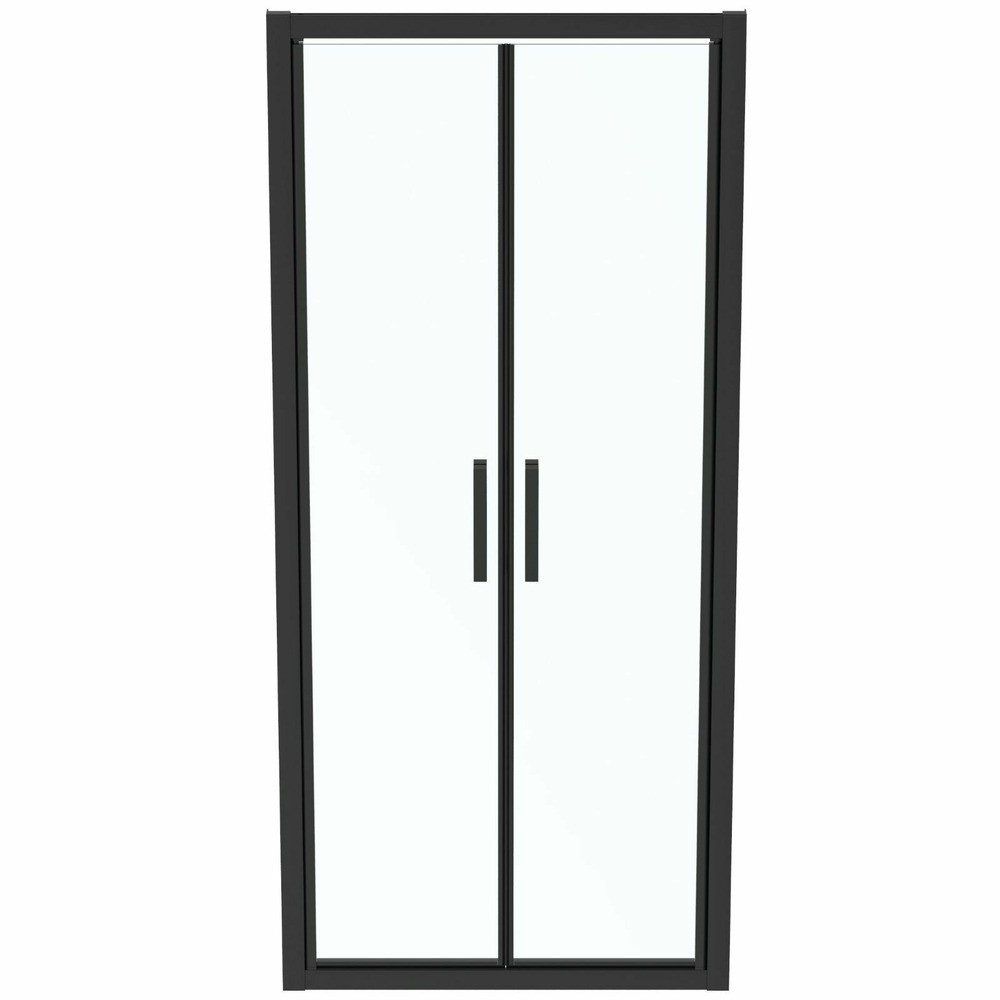 Usa batanta cu segment fix 90 cm negru mat Ideal standard Connect 2