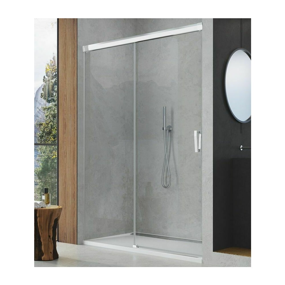Usa de dus glisanta cu segment fix SanSwiss Cadura CAS 2 140 cm stanga