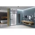 Usa de nisa culisanta Radaway Premium Pro DWJ 120 cm sticla 6 mm finisaj negru mat-transparent deschidere dreapta picture - 2