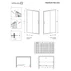 Usa de nisa culisanta Radaway Premium Pro DWJ 130 cm sticla 6 mm finisaj negru mat-transparent deschidere stanga picture - 7