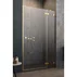 Usa de nisa batanta Essenza Pro Gold 120 cm sticla 6 mm finisaj auriu periat-transparent deschidere dreapta picture - 3