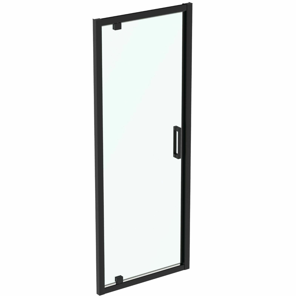 Usa pivotanta cu segment fix 80 cm negru mat Ideal Standard Connect 2