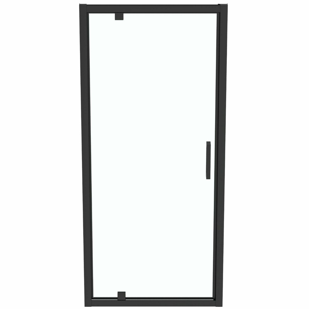 Usa pivotanta cu segment fix 90 cm negru mat Ideal Standard Connect 2