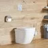 Vas toaleta pe pardoseala Grohe Euro Ceramic Rimless Triple Vortex pentru rezervor incastrat picture - 1
