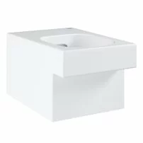 Vas wc suspendat Grohe Cube Ceramic Rimless Triple Vortex cu PureGuard