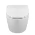 Vas wc rimless cu capac soft-close Balneo Luxa alb picture - 2