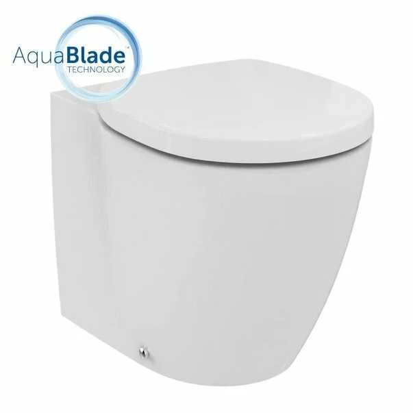 Vas wc pe pardoseala BTW Ideal Standard Connect Aquablade pentru rezervor ingropat picture - 4