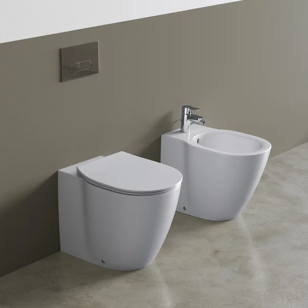 Vas wc pe pardoseala BTW Ideal Standard Connect pentru rezervor ingropat picture - 2